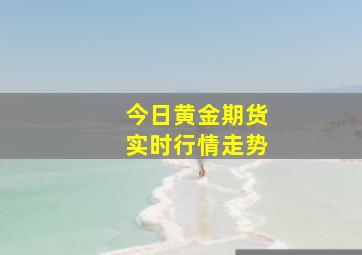 今日黄金期货实时行情走势