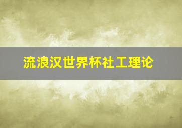 流浪汉世界杯社工理论