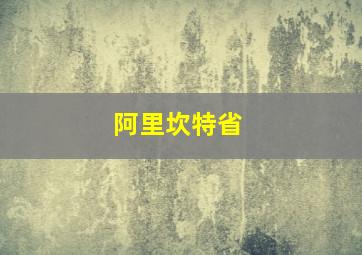 阿里坎特省